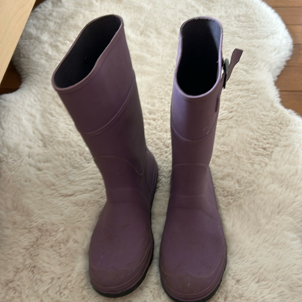 Kamik Purple Kids Rain Boots